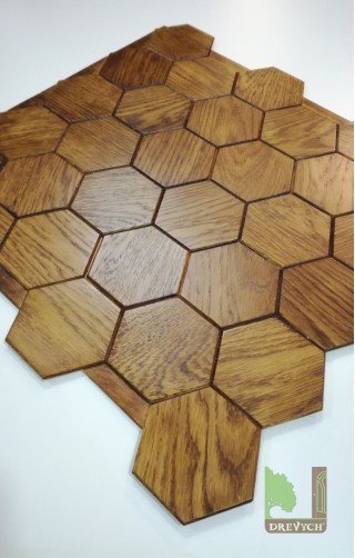 Стінові дерев'яні панелі Wood Folk. Тип-9